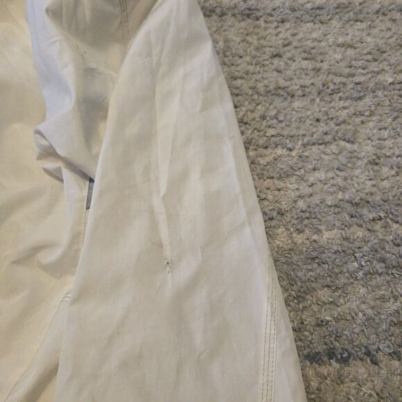 Audi, Windbreaker, White With Gray Trim, Men's Size Large - Picture 8 of 9